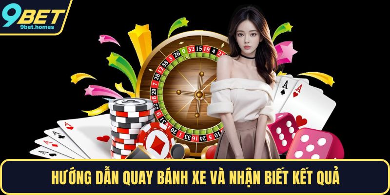 Hướng dẫn quay bánh xe và nhận biết kết quả